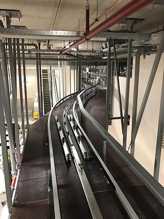 Transportvorrichtung für Einkaufswagen